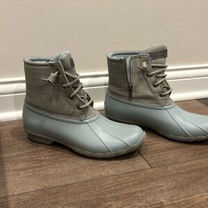 Sperry Saltwater Canvas Boots
